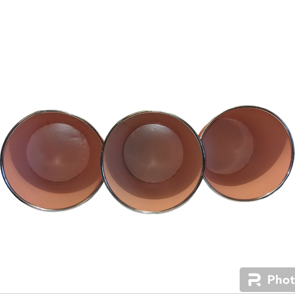 Pink Glitter Covered Metal Pail Planters Set of 3 - Picture 6 of 12